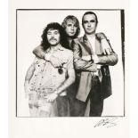 *DAVID BAILEY (b.1938)STATUS QUO, LIVE AID 13TH JULY 1985Gelatin silver print, printed 1985,