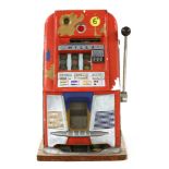 A MILLS' ONE-ARMED BANDIT, an American Mills' 'Special Award 777' one-armed bandit fruit machine