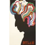 DYLAN1966 American music poster designed by Milton Glaser, published by CBS records,84 x 56cmAfter