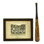 WELSH BASEBALL,1919, a photograph of 'Penylan Baseball Club, Season 1919', by Oliver Cadogan,