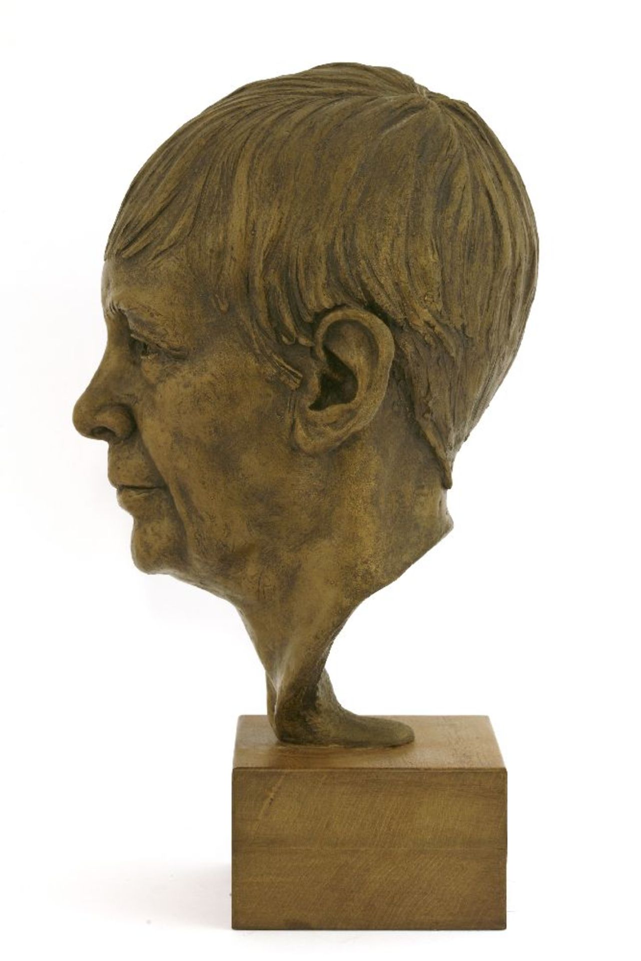 *Patricia Finch (1921-2001)HEADResin39cm high including baseFinch's bronze 'Golders Hill Girl' can - Image 2 of 3