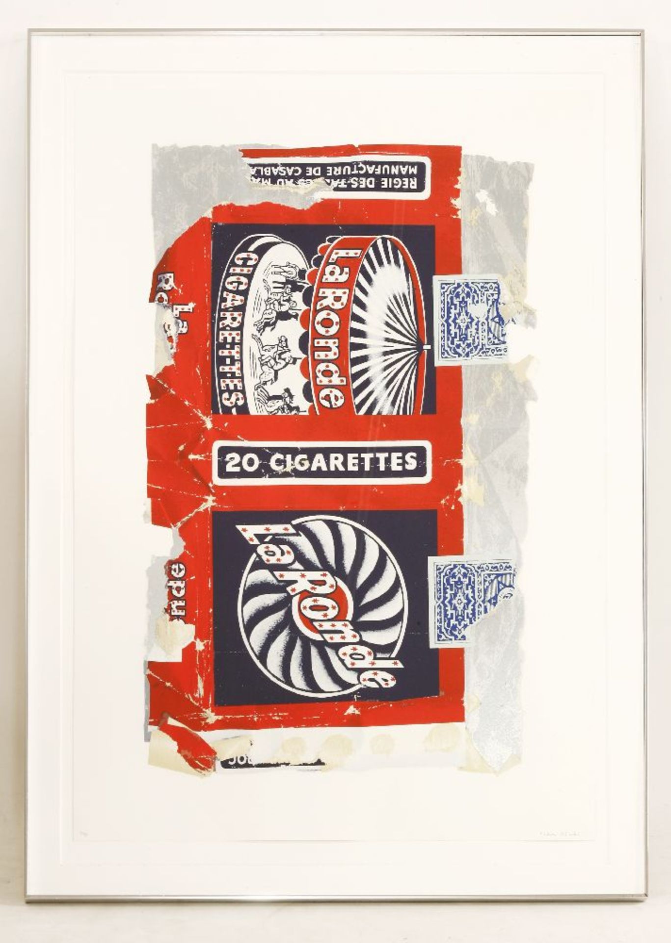 *Sir Peter Blake RA (b.1932)'FAG PACKETS (LA RONDE)', 2004Screenprint in colours, signed and - Image 2 of 4