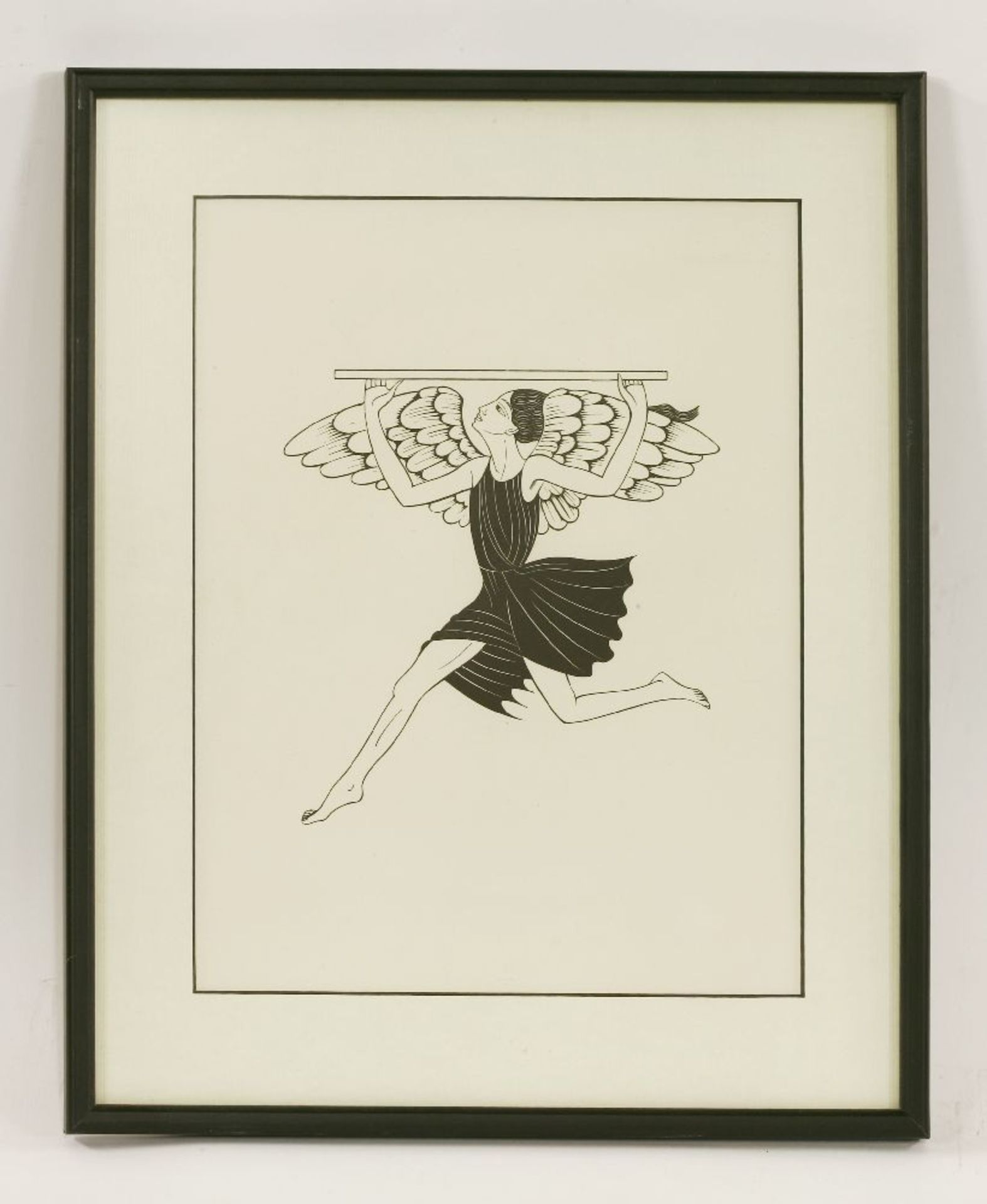 Eric Gill (1882-1940)'THE ANGEL OF SAINT MATTHEW';'THE LION OF SAINT MARK';'THE BULL-CALF OF SAINT - Image 2 of 9