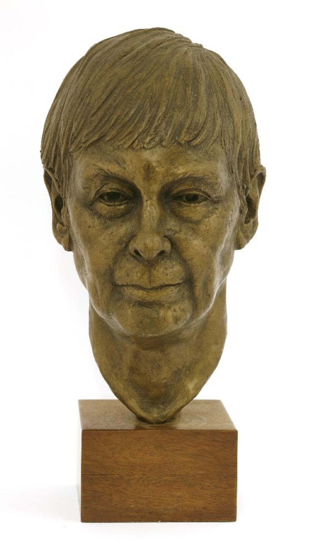 *Patricia Finch (1921-2001)HEADResin39cm high including baseFinch's bronze 'Golders Hill Girl' can