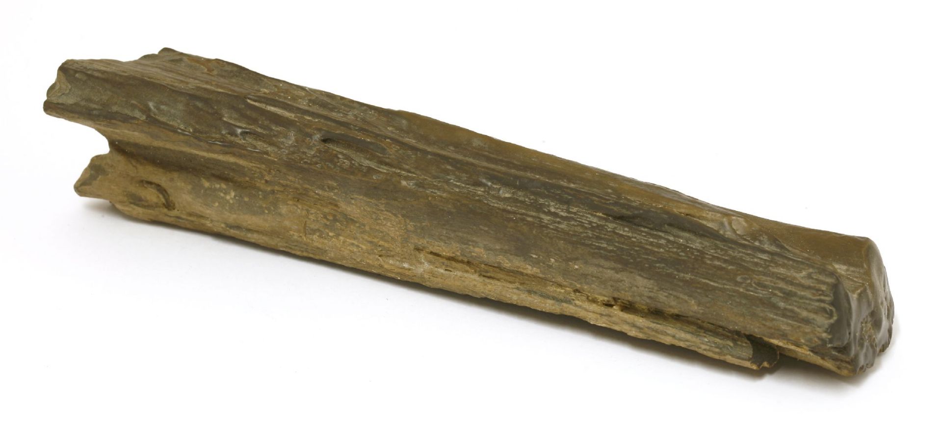 A petrified stone log,33cm long