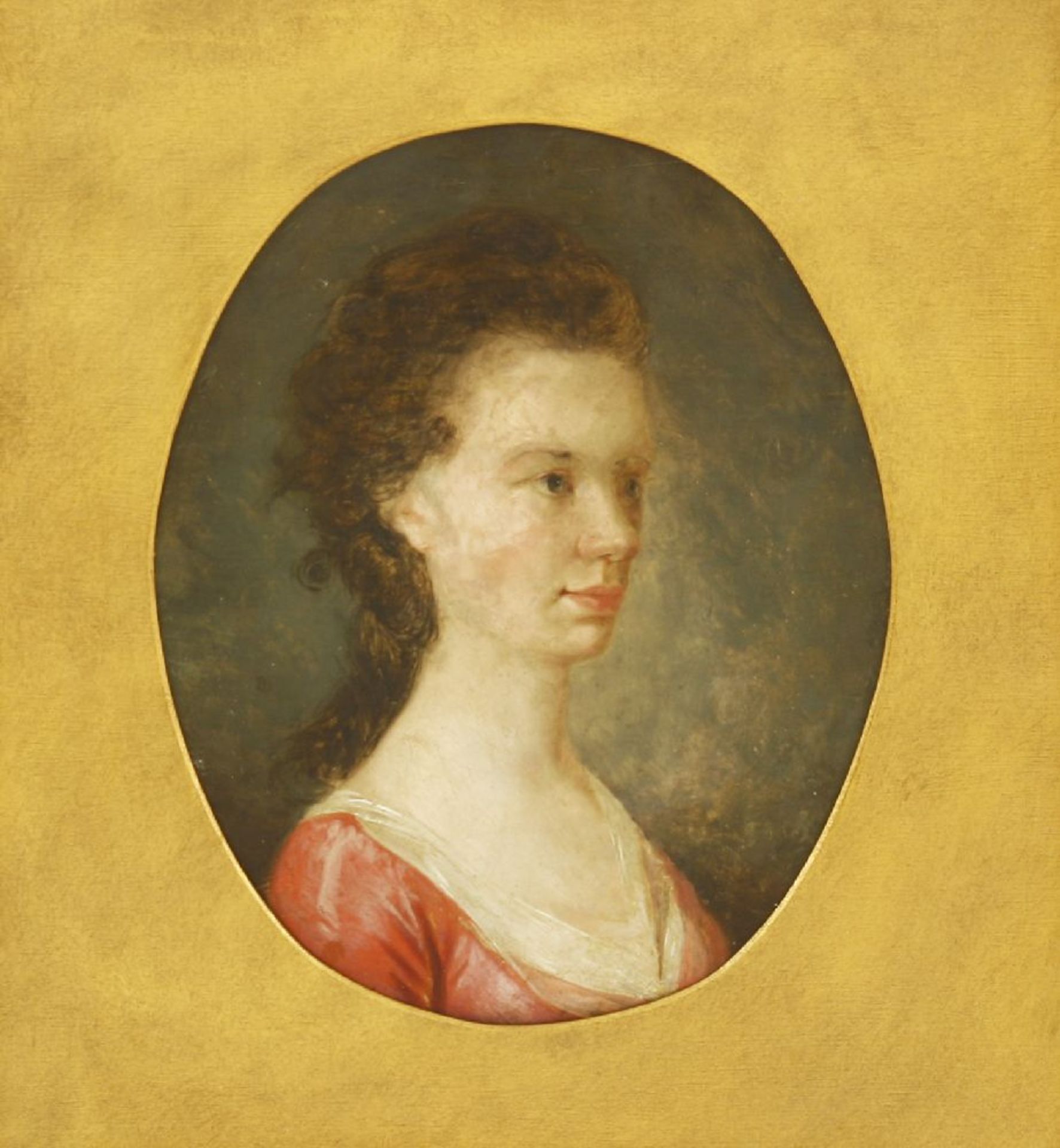 English School, 19th centuryPORTRAIT OF A LADY, BUST LENGTH, IN A PINK DRESS;PORTRAIT OF A BOY, BUST - Image 4 of 6