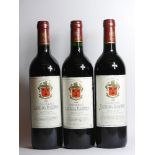 Château Langoa Barton, Saint-Julien, 3rd growth, 1992, three bottles