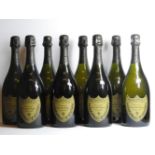 Moët & Chandon, Dom Pérignon, 1990, eight bottles