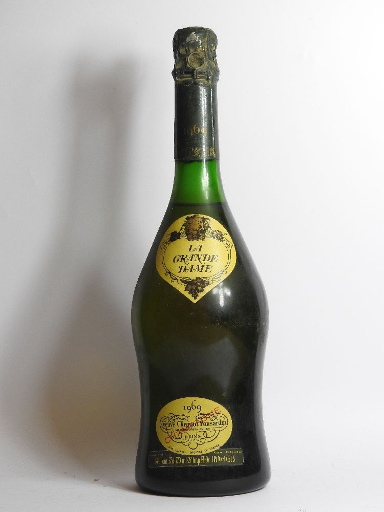 Veuve Cliquot, La Grande Dame, 1969, one bottle