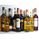 Assorted miscellaneous to include: Giffard Vanille Sirop, seven one litre bottles; Giffard Crème