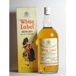 Dewars White Label, one Imperial quart, (boxed)