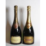 Krug Grand Cuvée, two bottles