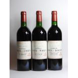 Château Lynch-Bages, Pauillac, 5th growth, 1988, three bottles