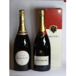 Assorted champagne to include: Bollinger Special Cuvée, one magnum (boxed) and Laurent Perrier, La