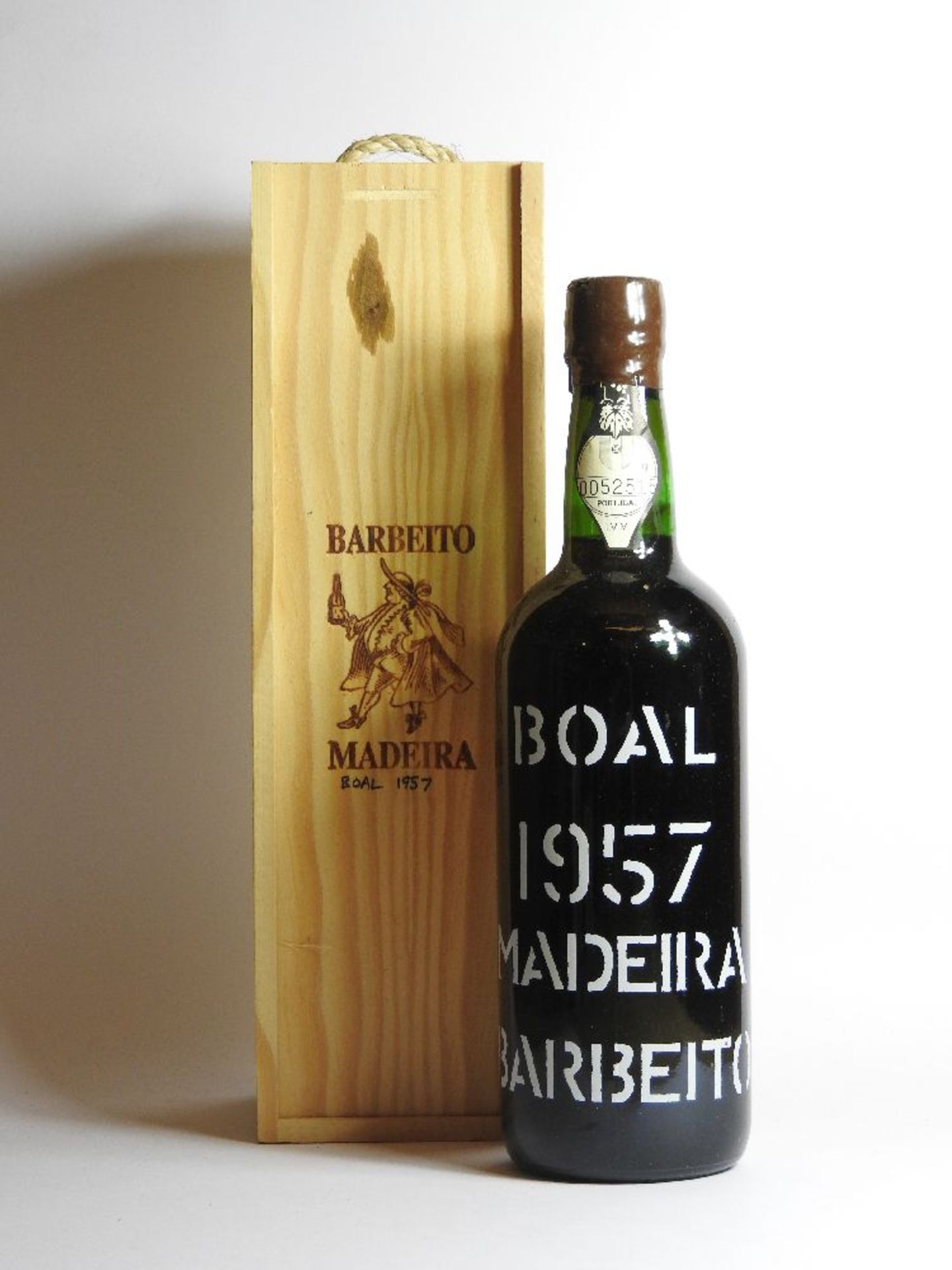 Barbeito Boal, Madeira, 1957, one bottle (boxed)