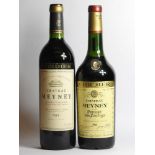 Château Meyney, Saint-Estèphe, Cru Bourgeois Supérieur, 1961, one bottle and 1983, one bottle, two