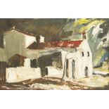 *Padraig Mac Miadhachain (Irish, 1929-2017)IGLESIA DE LA MADRE DE DIOS DE JESUS, IBIZASigned l.l.,