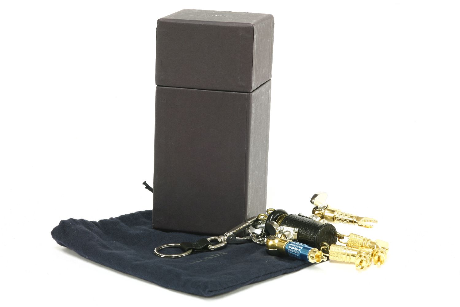 A Prada 'Robin' robot keychain (portachiavi), saffiano leather torso, metal drill bit arms and - Image 2 of 3