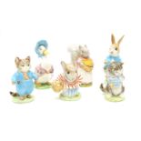 A collection of Beswick figures, predominantly Beatrix Potter, to include Samuel Whiskers, Ribby,
