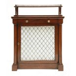 A Victorian mahogany chiffonier