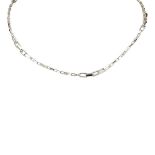 A Gucci silver chain necklace