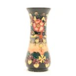 A modern Moorcroft vase decorated in the Oberon Honeysuckle pattern, 20.5cm high