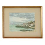 Attributed to Hamilton Glass? COASTAL LANDSCAPE Watercolour