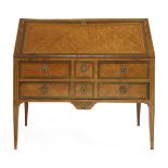 A Continental kingwood and parquetry bureau