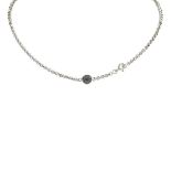 A Hermès Silver Chain Necklace