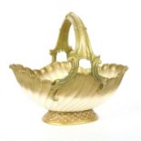 A Royal Worcester basket