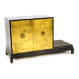 A modern Chinese style lacquered cabinet,