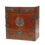 A Japanese Sendai Tansu chest,