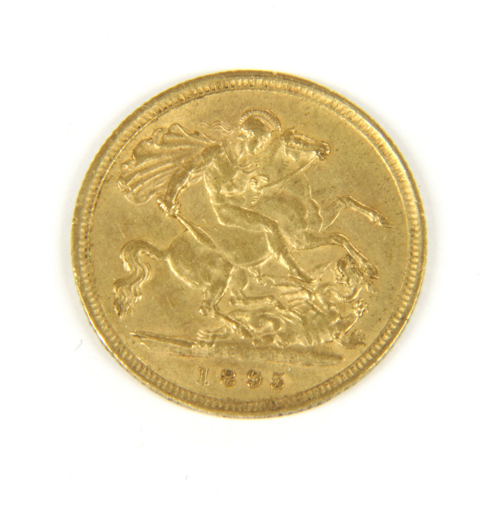 A Victorian half sovereign, dated 1895 - Image 2 of 2