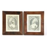 Four early 19th Century engravings,
