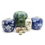 A quantity of Oriental porcelain, to include various ginger jars, vases and Imari wares