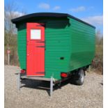 A mobile shepherds hut