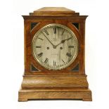 A eight-day bracket clock 19th century
