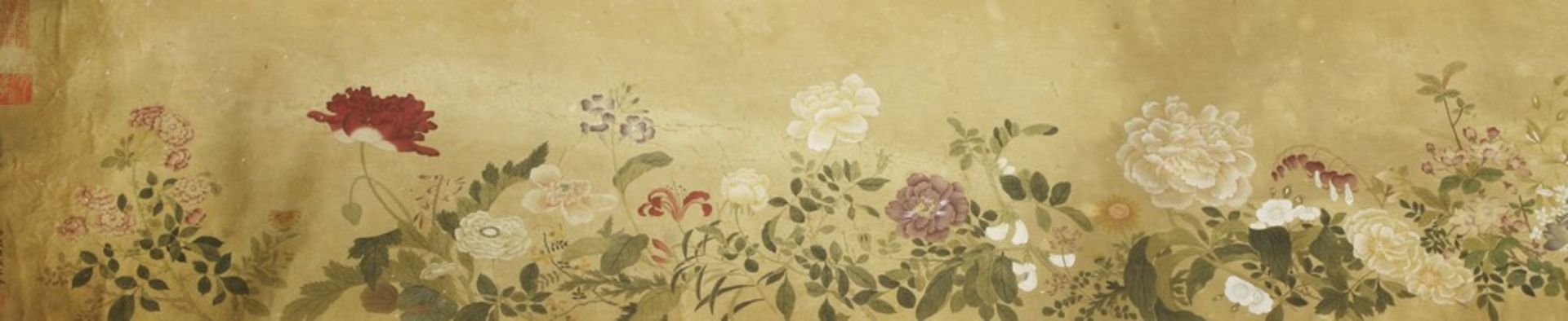 A Chinese hand scroll - Image 2 of 4