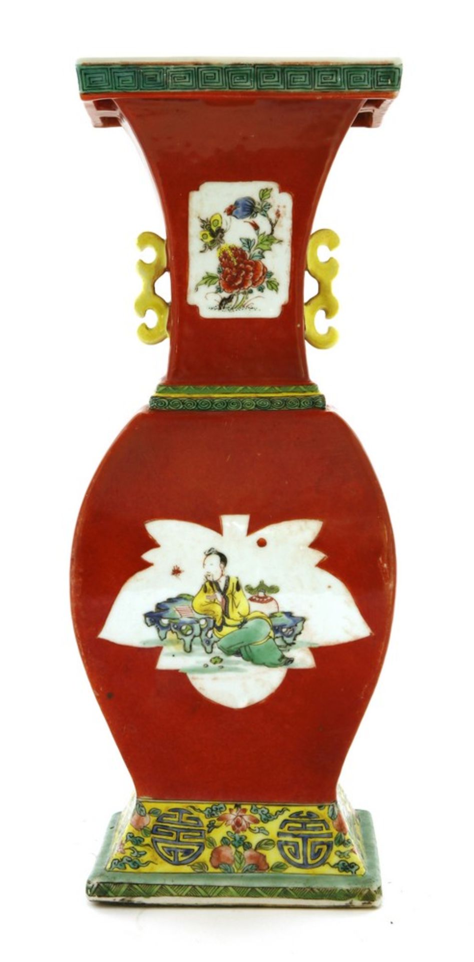 A Chinese altar vase - Image 2 of 2