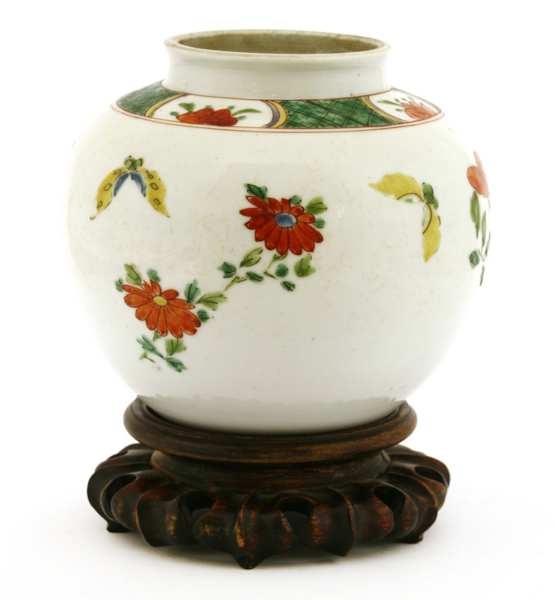 A Chinese wucai jar - Image 2 of 2