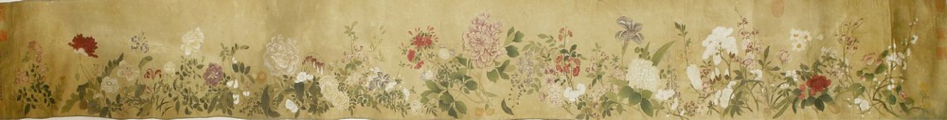 A Chinese hand scroll