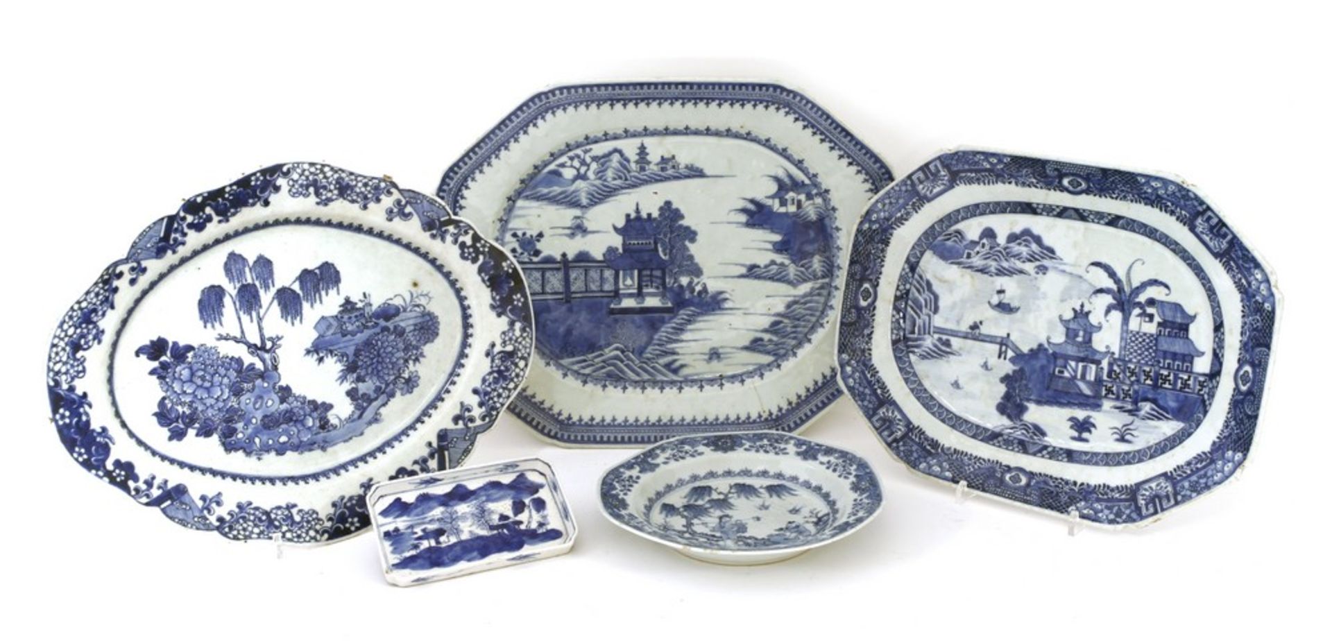 A collection of Chinese blue and white