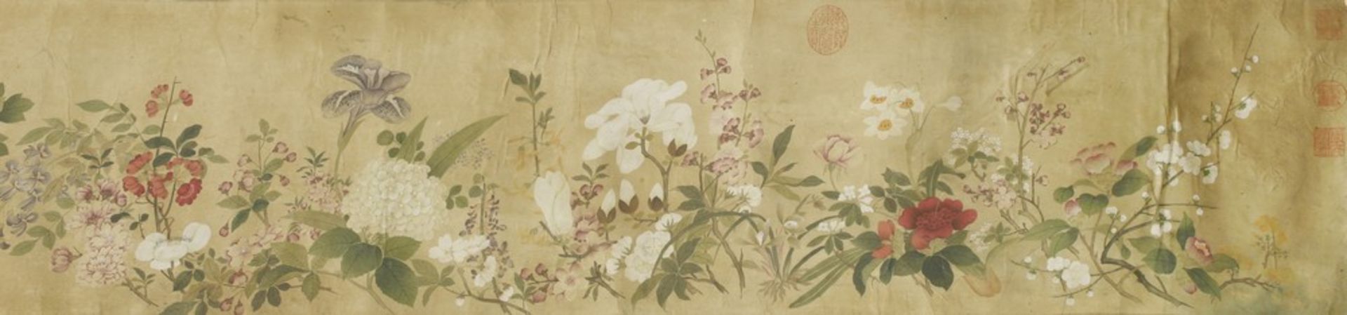 A Chinese hand scroll - Image 4 of 4