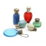 A collection of scent bottles