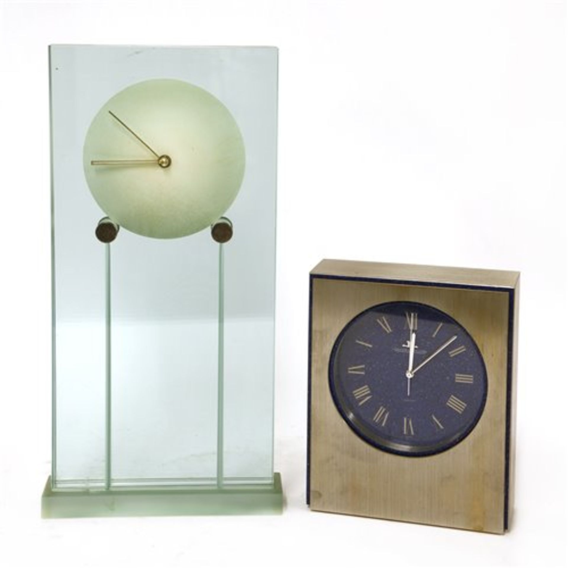 A Jaeger-LeCoultre clock,