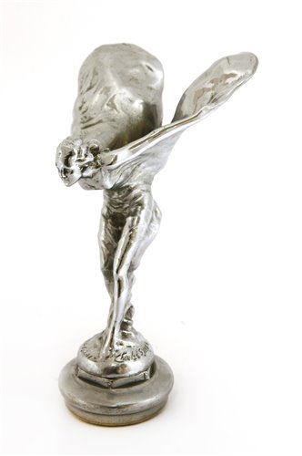 A Rolls Royce Spirit of Ecstasy car mascot,