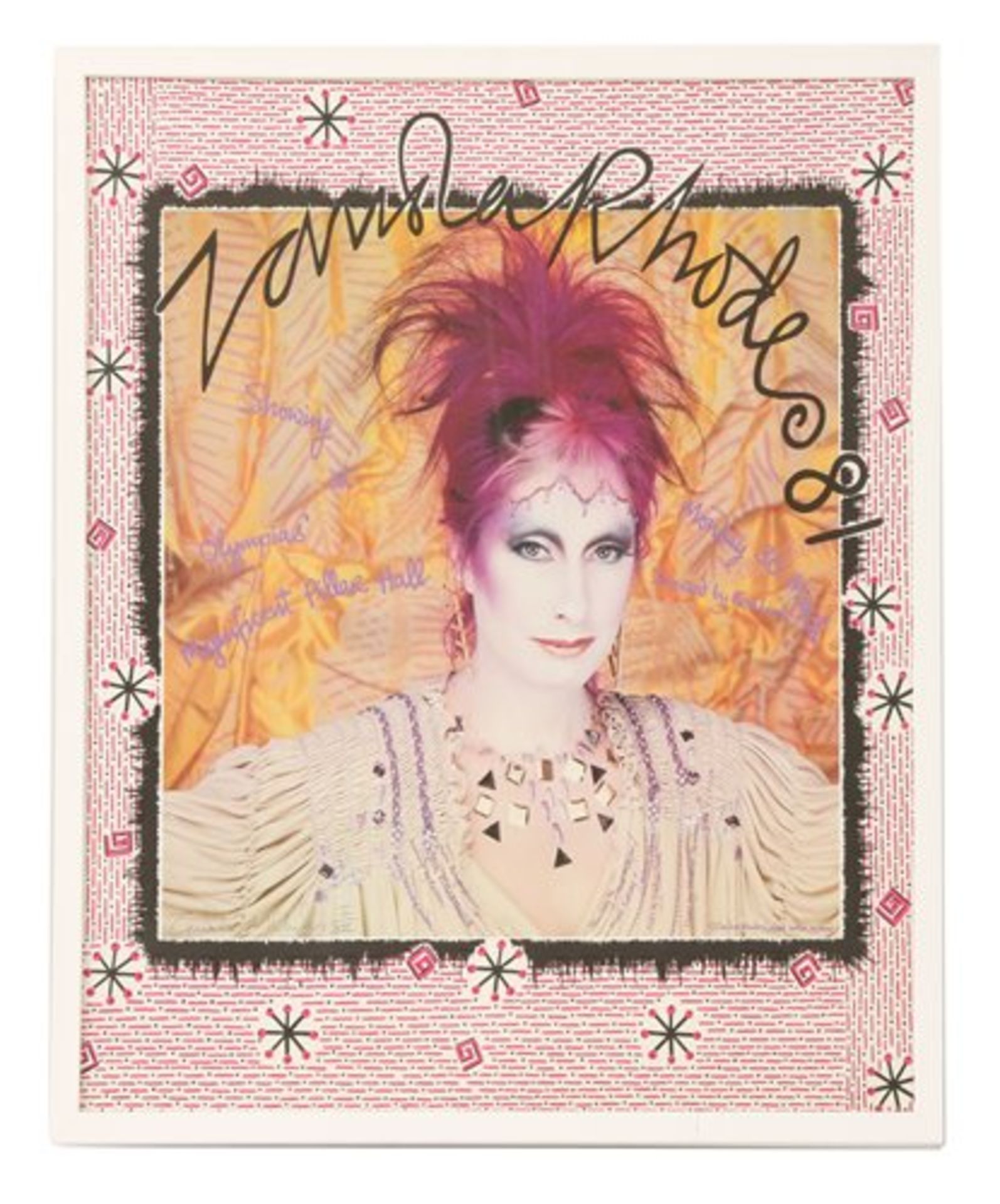 Zandra Rhodes collection posters: - Image 2 of 2