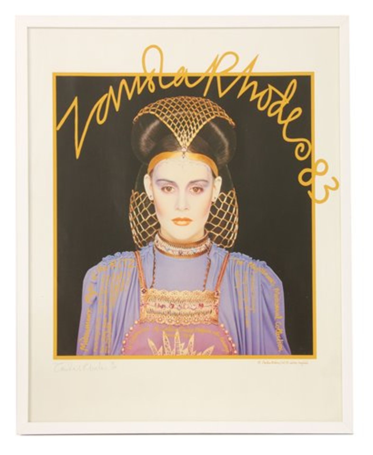 Zandra Rhodes collection posters: