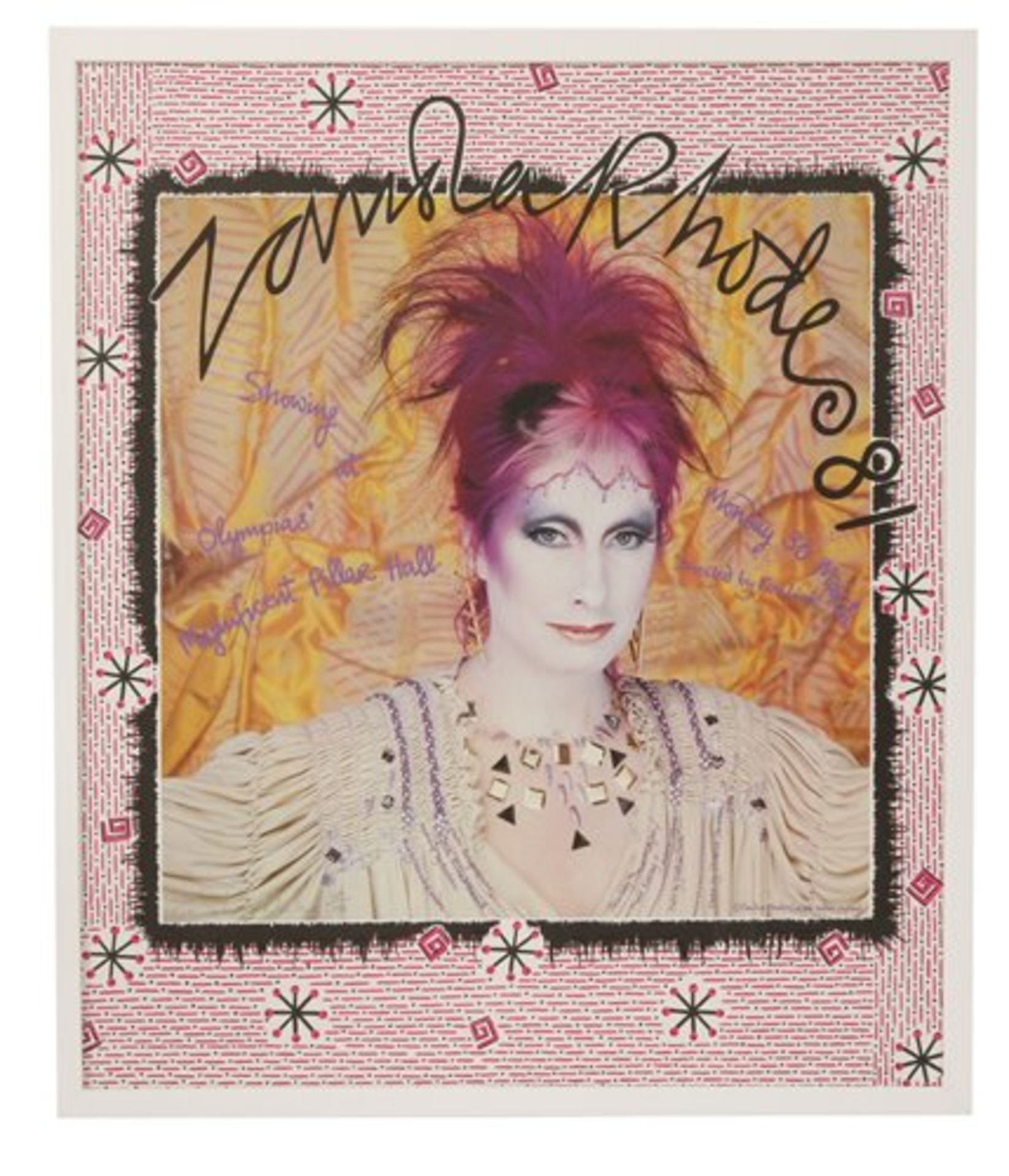 Zandra Rhodes collection posters: - Image 2 of 2