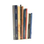 A large collection of art dealer catalogues and books